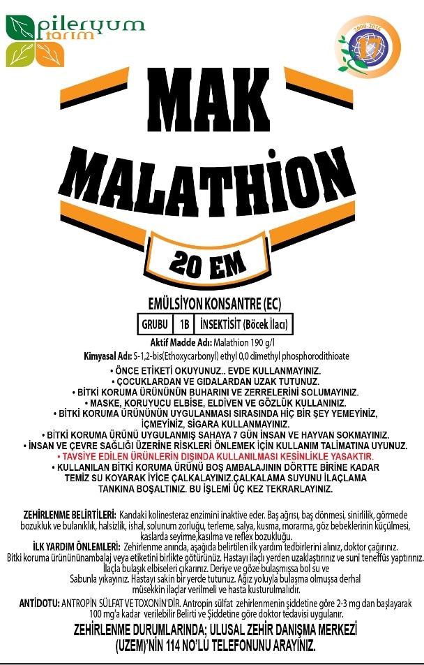 MAK-MALATHİON 20 EM